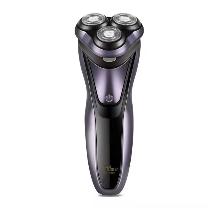 Afeitadora Eléctrica Flotante con Tres Cabezas Carga USB Impermeable Deportes y Exteriores - 1