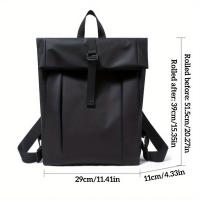 Mochila española para senderismo, moda, viaje diario, diseño enrollable - details 4
