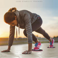 Dual-Sided Core Sliders for Versatile Workouts - Durable & Portable - Enhance Strength, Balance, and Flexibility - details 3
