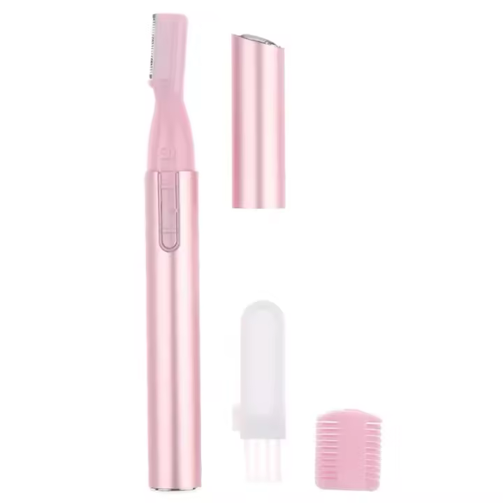 Tijeras Eléctricas de Cejas Prácticas Mini Afeitadora Portátil Accesorio de Eliminación de Vello para Mujeres 2 Colores - 1
