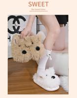 Zapatillas de Oso Rtoon para Mujer Calidez de Invierno, Piel Sintética, Diseño de Animal Lindo, Plataforma de Alta Comodidad para Uso Doméstico - details 50