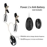 Vibrador de masaje Elf Mimi con Clip para pecho de 20 frecuencias, herramienta de juguete sexual para parejas con Clip para clítoris SM de doble vibración divertida, juego para adultos - details 6