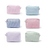 Bolsas de Cosméticos con Tirantes Almacenamiento de Maquillaje en Rayas Rosas/Moradas - details 1