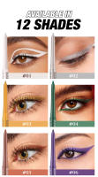 Nuevo lápiz de ojos en gel, 12 colores de larga duración, resistente al agua y a la descamación. - details 3