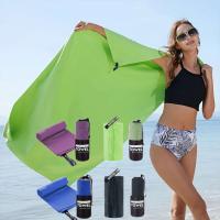 Toalla deportiva súper absorbente suave de secado rápido, chal de natación de microfibra para Fiess, natación, senderismo al aire libre, Yoga - details 1