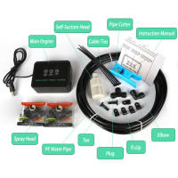 Temporizador electrónico inteligente con pantalla táctil para jardín, sistema de riego automático, Kit de sistema de riego por pulverización, acuario - details 8