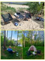 Silla plegable ultraligera de viaje, asiento superduro portátil para acampar, playa, senderismo, herramientas de pesca - detalles 23