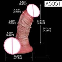 Leten SXXY Juguetes Sexuales de Silicona de Doble Capa con Ventosa, Tacto Suave de Piel, Tapón Anal de Dos Capas para Hombres Adultos - details 5
