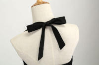 Vintage Women Summer Polka Dot Print Halter Party Dresses - details 64