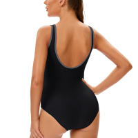 2025 Nuevo traje de baño de una pieza con espalda en U, traje de baño moldeador de cuerpo para mujer - details 5