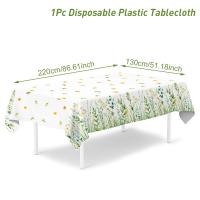 Mantel de Césped Silvestre Cubierta de Mesa para Hogar Verano Primavera - details 11
