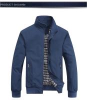 Primavera y otoño invierno Casual Color sólido moda Slim Fit chaqueta de béisbol chaqueta de hombre chaqueta de béisbol chaqueta de hombre - details 3