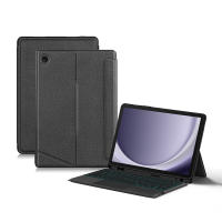 Ajuyu-funda de Teclado para tableta Samsung Galaxy Tab A9 Plus, 11 pulgadas, A9 +, funda inteligente con retroiluminación, SM-X210 en español, X216, X218 - details 9