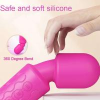 Vibrador de Doble Motor Wand de Silicona de Tamaño Grande Masajeador de Punto G para Pareja - details 17