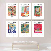 Pinturas en Lienzo Vintage de Henri Matisse Retro Posters Impresiones Abstractas Arte de Museo para Decoración de Hogar Sala de Estar - details 4