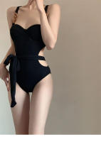 Moda de alta gama, tirantes de bikini sexy para mujer, reunidos para cubrir el vientre y mostrar peso, playa de aguas termales - details 7