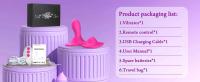 Leten Vibrador Telecontrolado Enchufable para Mancuerna y Anus 9+9 Vibraciones - details 6