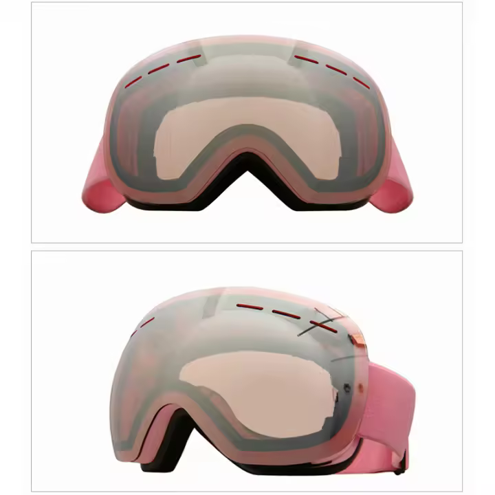 Gafas de esquí de doble capa UV400 antivaho, máscara de esquí grande, gafas de nieve para Snowboard, deportes al aire libre, gafas de esquí - 1