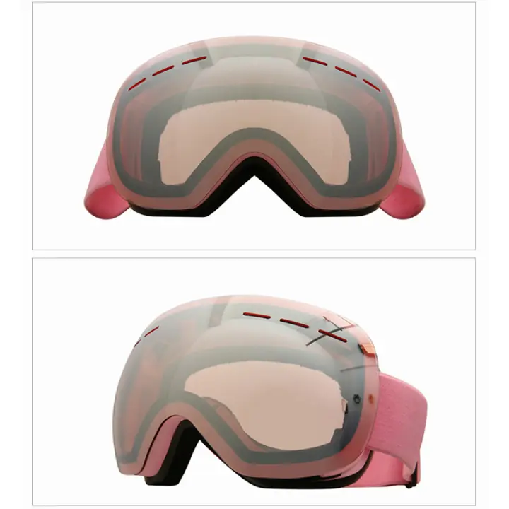 Gafas de esquí de doble capa UV400 antivaho, máscara de esquí grande, gafas de nieve para Snowboard, deportes al aire libre, gafas de esquí - 1