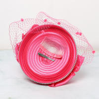 2024 Elegante Sombrero de Fedora de Velo Negro Ideal para Bodas, Fiestas de Cóctel para Mujeres - details 5