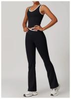 Conjunto de Yoga de 2 Piezas Trajes de Entrenamiento de Poliéster para Fitness - details 22