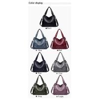 Bolso De Mano Para Mujer De Cuero De Alta Calidad Bolso De Hombro Tote Shopper De Lujo Diseñador Bolsa Feminina Con Manija De Cima - details 4