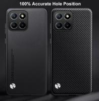 Funda de Lujo de Cuero PU Protección Completa para Honor X6A X8A X8 5G Funda de Silicona Mate - details 2