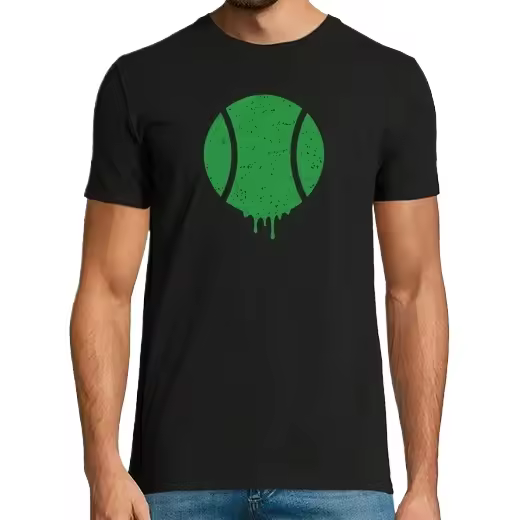 Pelota De Tenis,Camiseta de Pádel Divertido, ropa para exteriores - 1