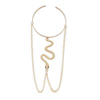 Brazalete de Hojas Doradas Encanto de Torsión para Mujeres Brazalete de Diosa Grieca - details 18