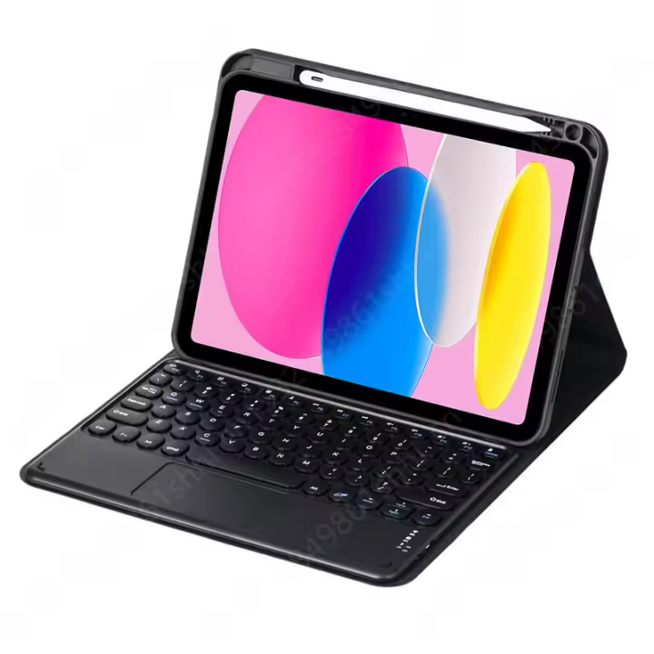 Funda para iPad Air de 5ª Generación Y 4ª generación, cubierta para Teclado de 10,9 pulgadas, 2022, 2020, con portalápices, panel táctil, Teclado en Español - 1