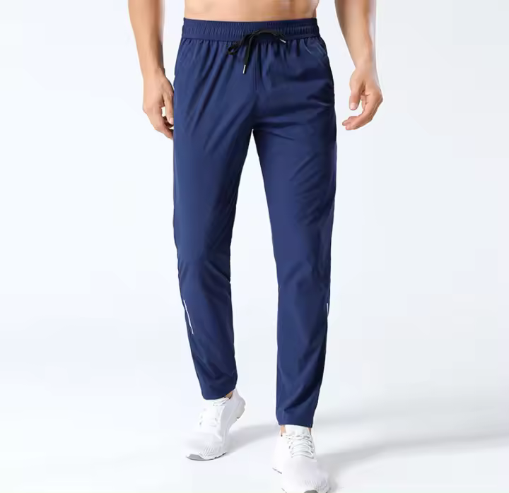 Senderismo con cintura elástica para hombre, pantalones ligeros de sandalia de secado rápido resistentes al agua para - 1
