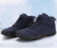 Botas de nieve impermeables para hombre y mujer, botines informales de felpa para mantener el calor, Unisex, Invierno - details 3