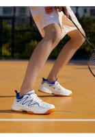 Nuevas llegadas de zapatos de tenis de mesa de cuero PU de malla antideslizante y resistente al desgaste, calzado deportivo de bádminton - details 10