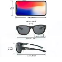 Gafas De Deporte Y2k KAMMPT Para Hombre Moda Envuelta Redonda Espejo Al Aire Libre Ciclismo Anteojos Protectores De UV Tendencia Profesional - details 2