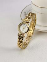 Reloj de Pulsera de Oro Antiguo Estilo Reloj de Mujer de Moda de Alta Gama con Correa de Cuero - details 4