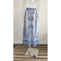 Conjunto de bikini con volantes para mujer, bikini brasileño estampado, traje de baño con falda, traje de playa para niña 2024 - details 16