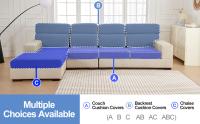 Fundas de Cojín Ajustables para Sof, Chaise Lounge Sofá Protector de Cojín de Asiento de Tela de Poliéster de Alta Elasticidad - details 6
