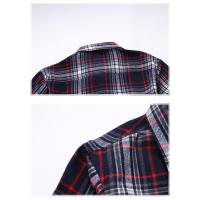 Camisa de Verano Casual para Hombres Cuello Cuadrado, Camisa de Oficina con Estilo, Moda de Piso, Talla 7XL - details 21