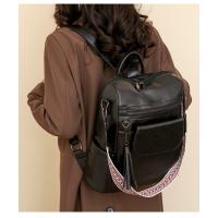 Mochila de cuero para mujer, diseño de moda, bolsos de hombro para mujer, mochila de viaje - details 5