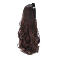 Pelucas de diadema sintéticas de estilo coreano, postizos de aro para el cabello, peluca de media diadema, Clip sintético en pelo largo y rizado ondulado para fiesta - details 7