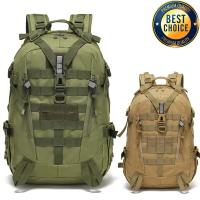 Mochila reflectante táctica de 40L, mochila de camuflaje Molle para exteriores, bolsa de asalto, senderismo, Camping, caza, viaje, montar - details 1