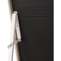 Espejo de Pie, de Cuerpo Entero, Marco de Plástico, Forma Rectangular de 37x157 cm, para Dormitorio, salón, Cuarto de baño, Pasillo Blanco o Negro (Blanco) - details 5