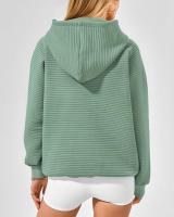 Sudadera con Capucha Básica para Mujer Estilo Y2K a la Moda Sudadera con Bolsillo Suelto - details 4