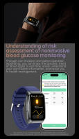 2025 Nuevo T69 Smartwatch Asistente de voz SOS Bluetooth Llamada Detección de frecuencia cardíaca Linterna Modo deportivo Compatible con Android IOS Smartwatch - details 6