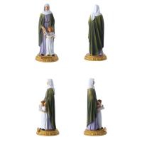 Estatua cristiana de resina de la Virgen María con Santa Ana, escultura católica, QX2E - details 2