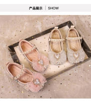 Nuevas flores casuales para niños de niña, zapatos individuales de suela blanda para bebé perla - details 25