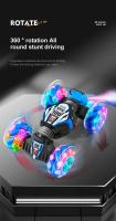 Coche acrobático teledirigido para niños, juguete electrónico con Sensor de gestos y reloj, rotación LED, 2023G, novedad de 2,4 - details 13