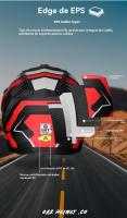 Casco moto integral hombre juvenil aire libre trail rally Equipo Protector - details 2