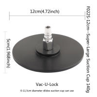 Copa de Succión FREDORCH para Máquina Sexual Attachment de Alta Calidad Material de Aleación de Aluminio Dildo VAC-U-LOCK de Color Morado - details 8
