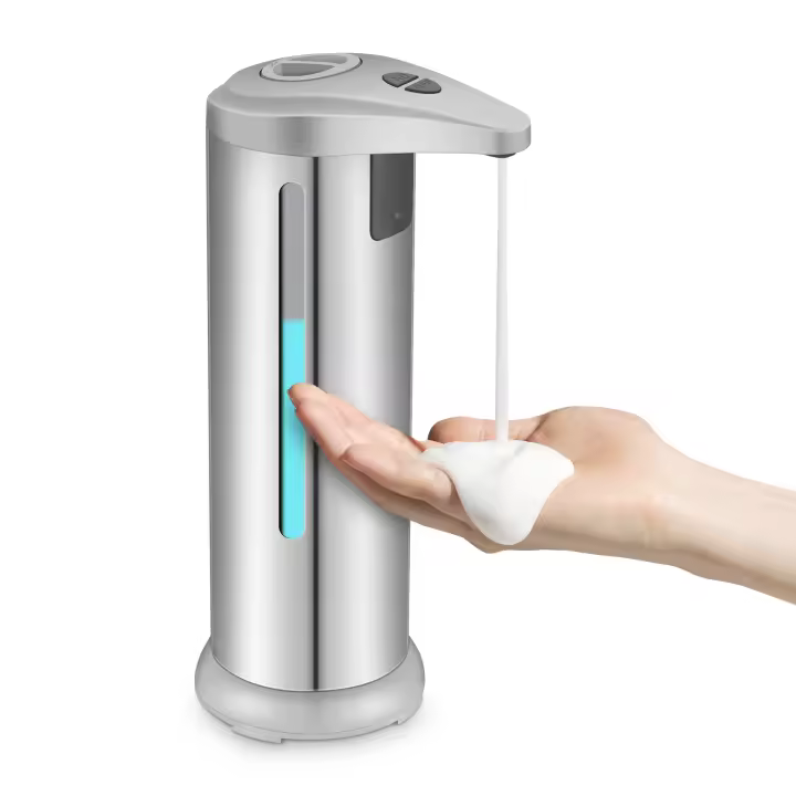 Dispensador automático de jabones, contenedor de gran capacidad, 280ML - 1